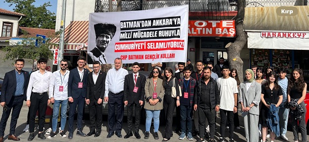Batmanlı gençler, Ankara’da yürüdü
