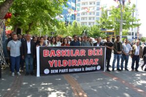 DEM’den saldırıya tepki