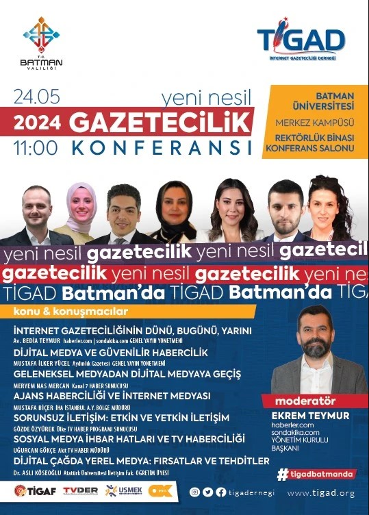 İNTERNET MEDYASININ KALBİ BATMAN’DA ATACAK