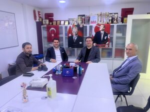 HÜDA PAR’dan Antalya Eczacı Odasına ziyaret