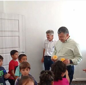 MİNİKLER BAŞKAN EKMİŞ’İN MİSAFİRİYDİ