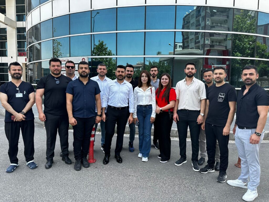 Sağlık çalışanlarının taleplerini dinlediler