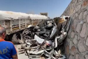 Bıçakçı’da feci kaza; 1 ölü