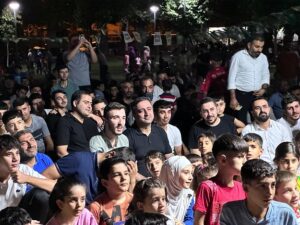 Gençler Millet Bahçesinde Buluştu