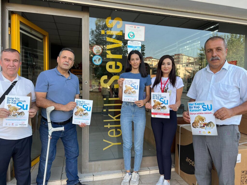 ‘Hayvan Dostu’ esnaflara teşekkür ziyareti