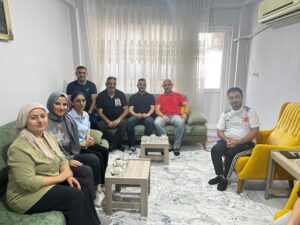 MAZLUM DEMİR’İN AİLESİNE MORAL ZİYARETİ