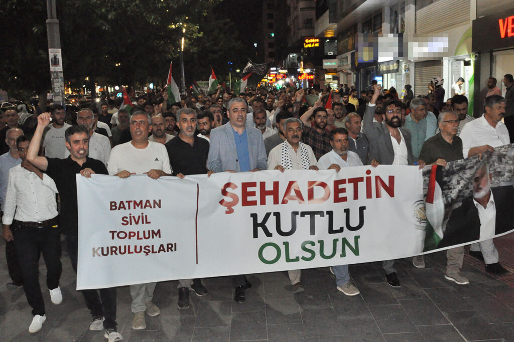 Heniyye’nin katledilmesini protesto ettiler