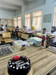 MİNİK KURSİYERLER KUR’AN-I KERİM’E GEÇTİ