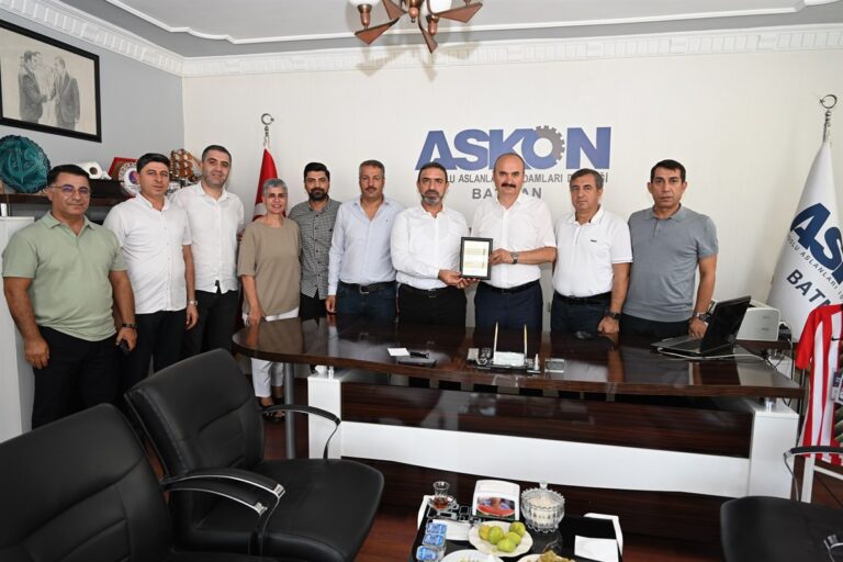 Vali Canalp’tan ASKON’a ziyaret