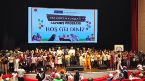 YAZ KUR’AN KURSLARININ KAPANIŞI YAPILDI