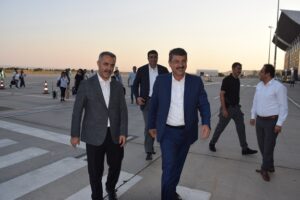 BAŞKAN ŞANSİ’YE GÖRKEMLİ KARŞILAMA