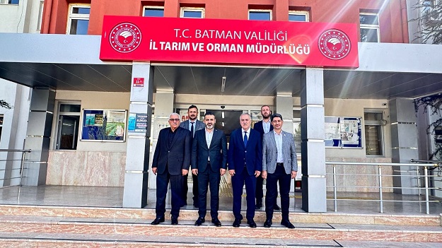 BAŞKAN ÇETİN, TARIM İL MÜDÜRÜ AYDIN’I ZİYARET ETTİ