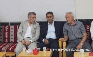 BAŞKAN ARSLAN TAZİYE ZİYARETİ İÇİN BATMAN’DAYDI