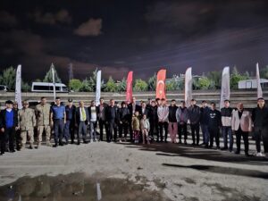 GENÇLİK KIRA DAĞINDA KAMP KURDU