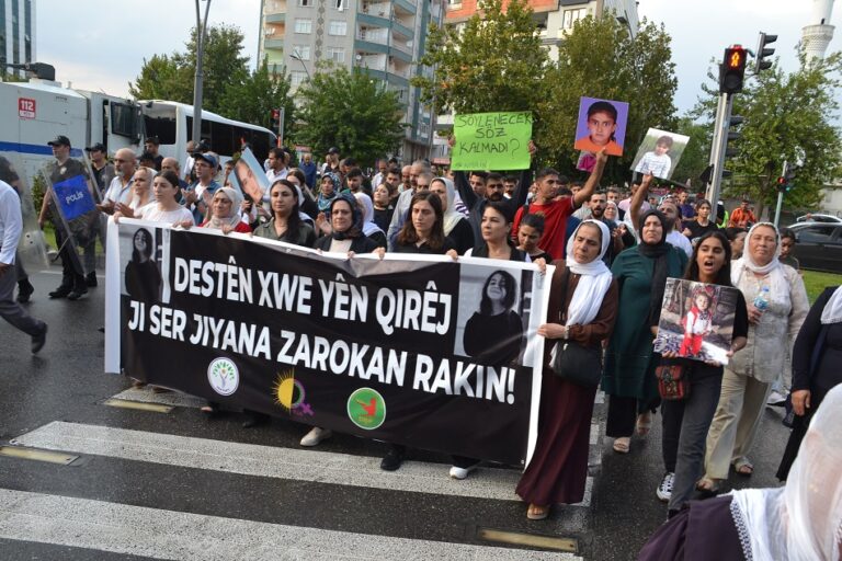 Narin için yürüdüler