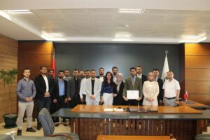 BARO BAŞKANI ÇAKAN MAZBATASINI ALDI