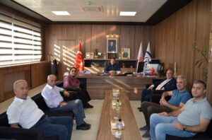 EMEKLİLER DERNEĞİNDEN BATMAN SGK’ YA ZİYARET
