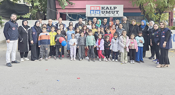 BİR KALP BİN UMUT, YETİM ÇOCUKLARI UNUTMADI