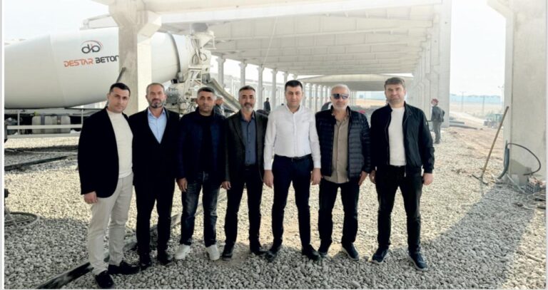 Lojistik kompleksi bitme aşamasında