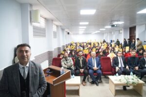 REKTÖR DEMİR BU KEZ SASON ANADOLU LİSESİNDEYDİ