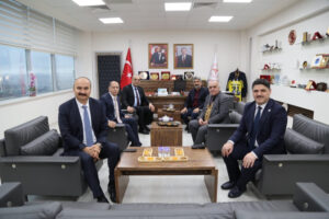 VAlİ CANALP, PAMUKÇU’YU ZİYARET ETTİ