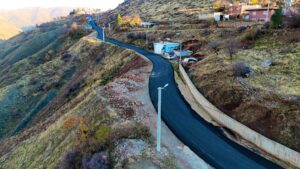 GRUP KÖY YOLUNA YAPILAN ASFALT İŞİ TAMAMLANDI