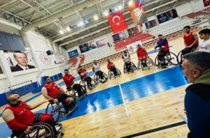 Lider basketbolcular Engelsiz Gaziantep Maçı İçin Hazırlanıyor