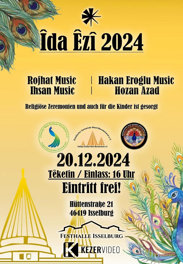 Ezidiler, bayram kutlamak için Almanya’ya gitti