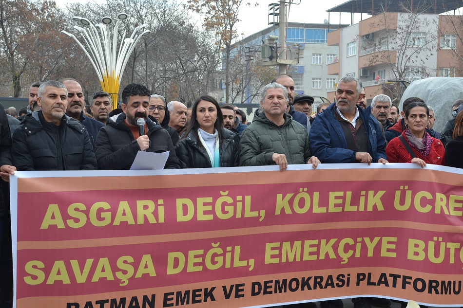 “Asgari değil, kölelik ücreti”
