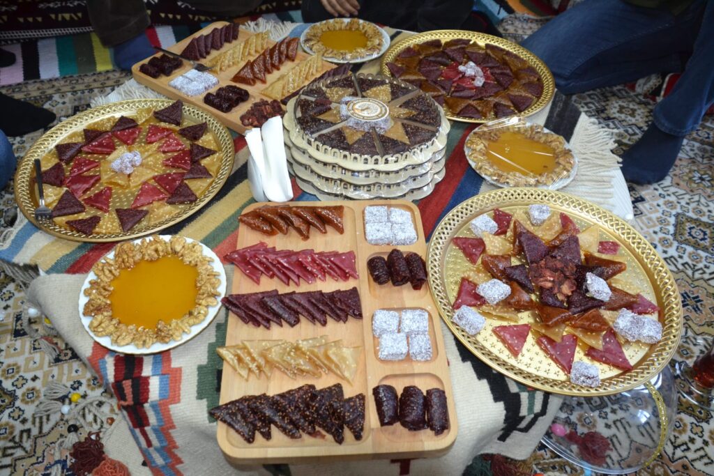 Çilekten lokum yaptılar