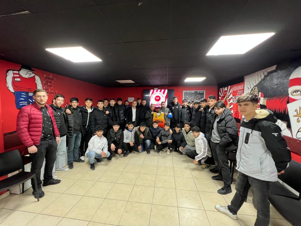 Engelli spor kulübünden anlamlı ziyaret