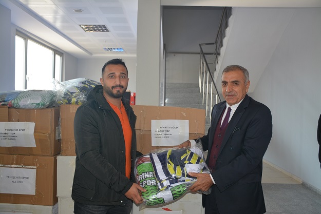 SPOR KULÜPLERİNE MALZEME DESTEĞİ