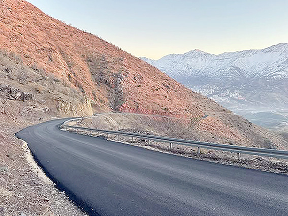 SASON’DA ASFALT VE BETON YOL ÇALIŞMALARI TAMAMLANDI