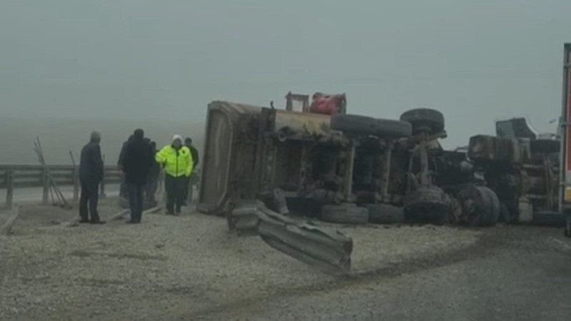 Sis kazaya yol açtı