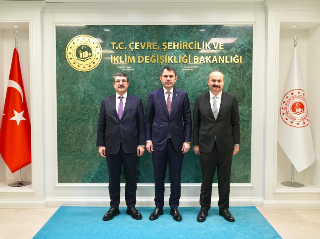 Bakan Kurum’la görüştüler