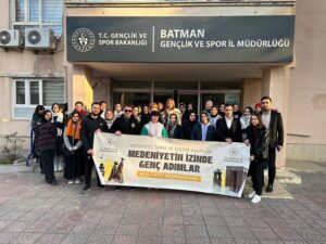 İLK GENÇLİK KAFİLESİ, ÇANAKKALE’YE UĞURLANDI…