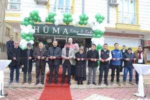 Kadınlara özel Hüma Kitap Cafe hizmete açıldı