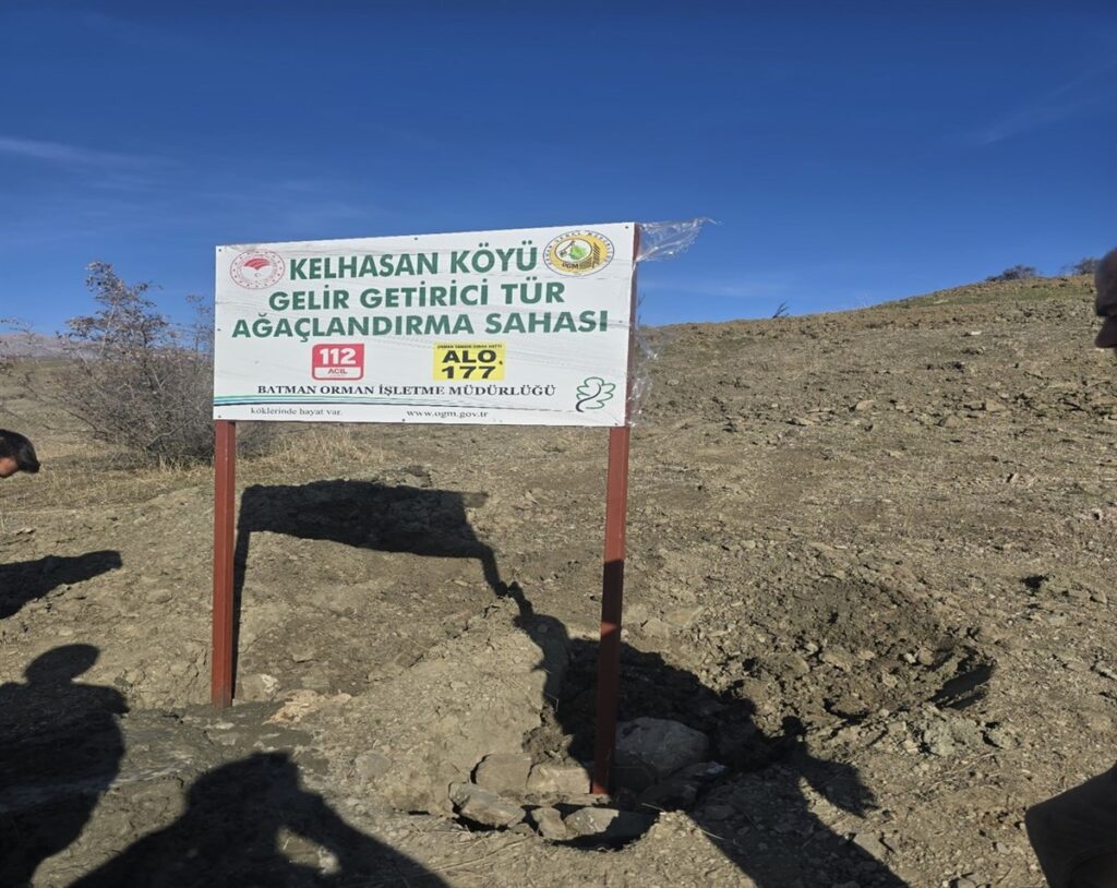 Kelhasan’da 5 bin 300 fidan dikildi