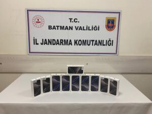 10 ADET KAÇAK CEP TELEFONA EL KONULDU….