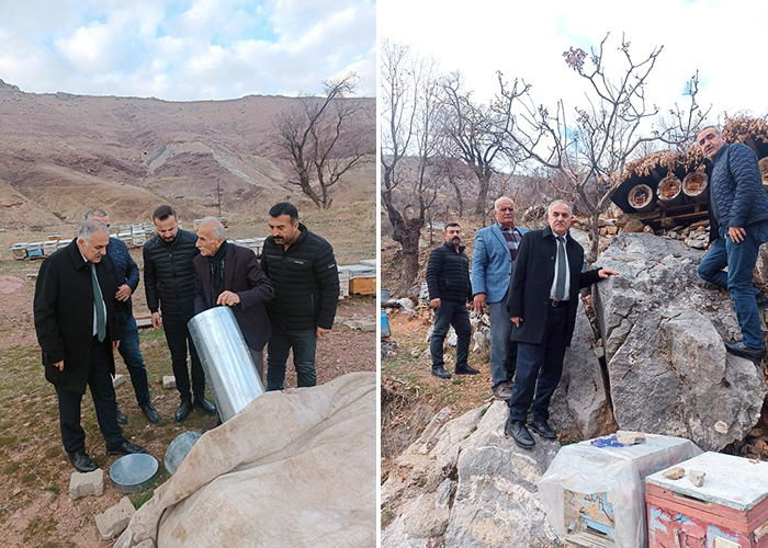 KOZLUK’TA ARICILIK GELİŞİYOR….