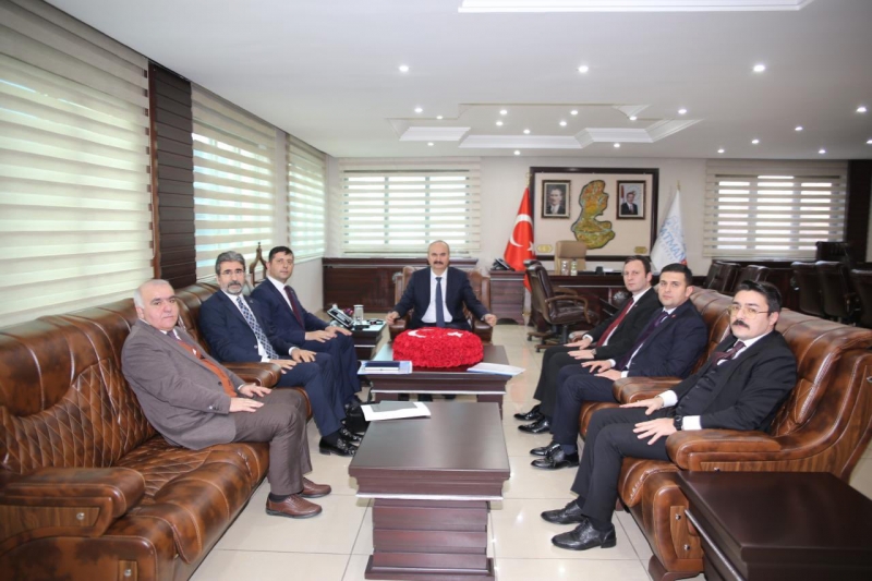 İLLER BANKASI HEYETİ BATMAN’DAYDI