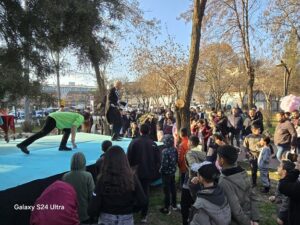 ATATÜRK PARKI ÇOCUK ŞENLİKLERİ BAŞLADI