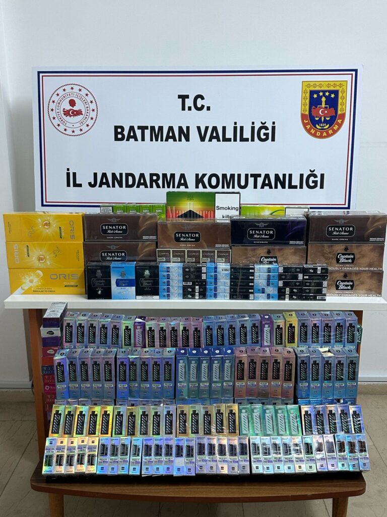 1290 Paket kaçak sigara ele geçirildi