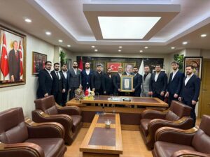 Genç ASKON’dan AK Parti Batman İl Başkanlığı ve Merkez İlçe Başkanlığına Ziyaret