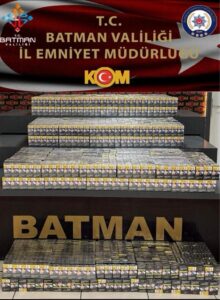 5 Bin paket kaçak sigara ele geçirildi