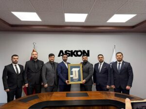 GENÇ ASKON BATMAN’DAN GENEL MERKEZE HAYIRLI OLSUN ZİYARETİ