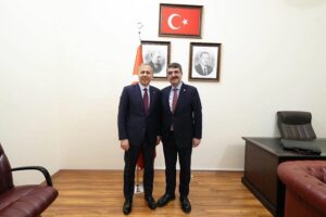 NASIROĞLU BARIŞ GÜNDEMİ İÇİN YERLİKAYA İLE GÖRÜŞTÜ