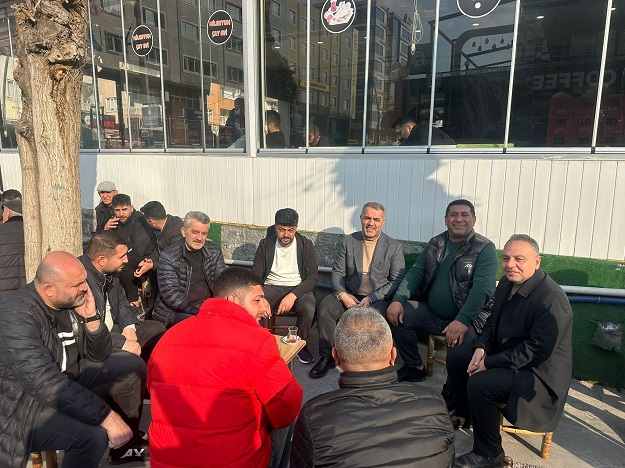 AK Parti İl Başkanı Hüseyin Şansi’den Halk Buluşması ve Hasta Ziyareti