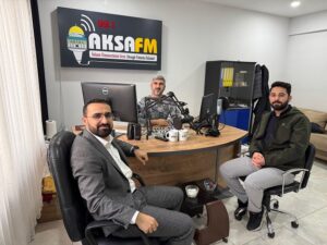 Altun’dan Süper FM ve Aksa FM’e Ziyaret