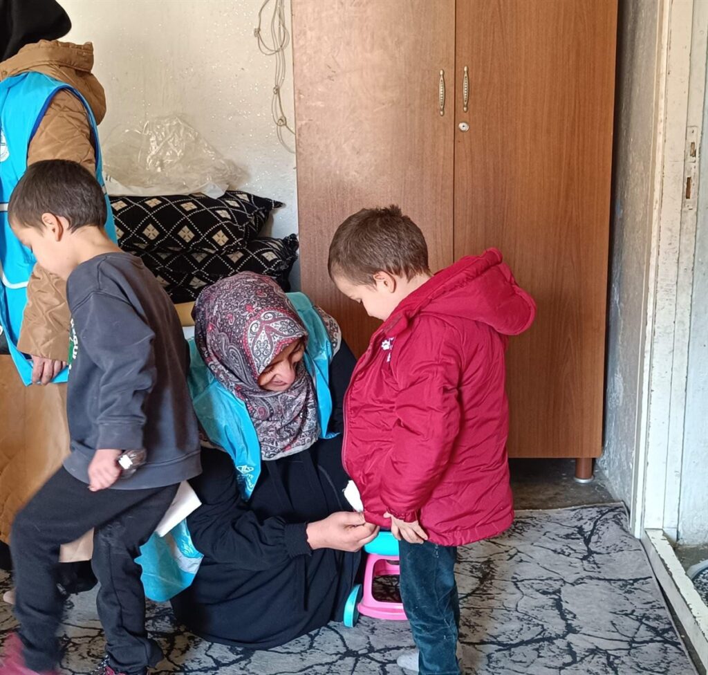 Diyanet Vakfından yardım